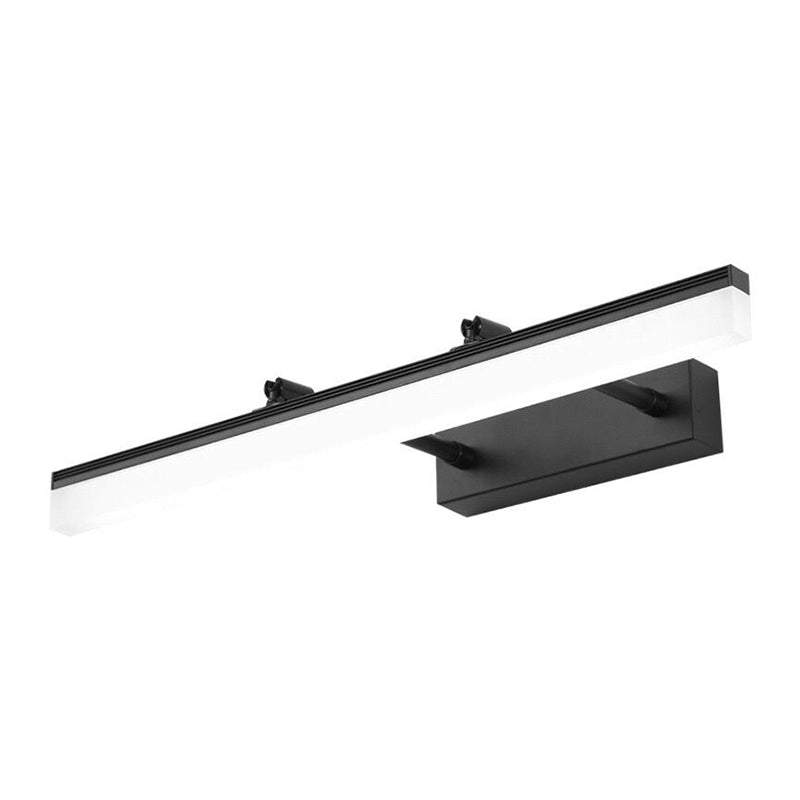 Contemporary Simplicity Linear Vanity Light Fixture Acrylic Wall Lighting Fixtures for Bathroom