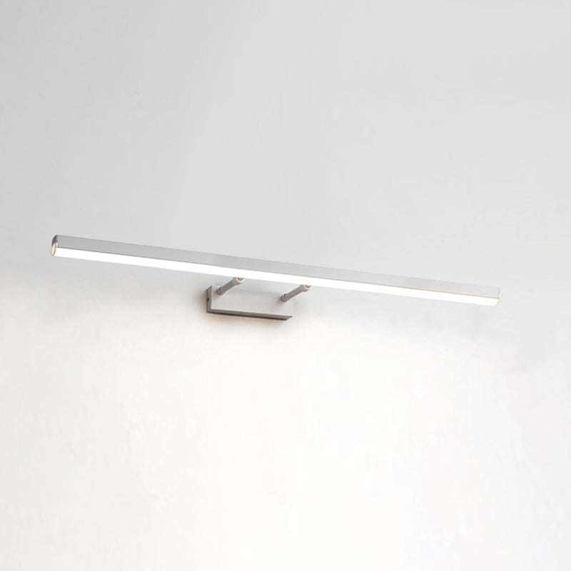 Modern Minimalist Style Streamlined Vanity Wall Sconce Aluminum Wall Sconce Lighting for Bathroom