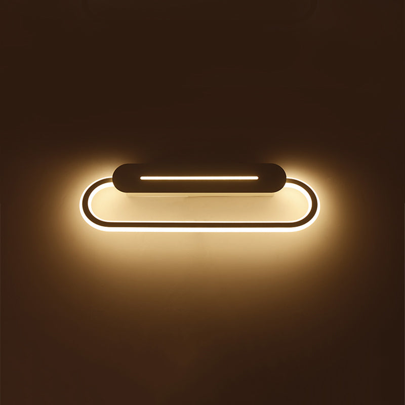 Schleifeform badezimmer Eitelkeitsleuchte Metallic Minimalist LED Wandhalterung Leuchte