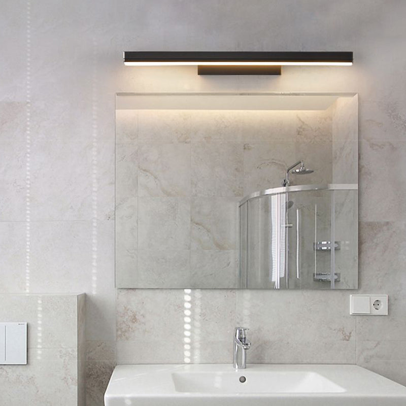 Moderna pared LED matares inteligentes luces de espejo de baño inteligente luz de tocador interior