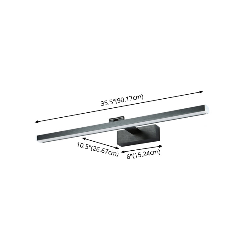 Luz de luz de inodoro LED de pared de pared moderna ajustable