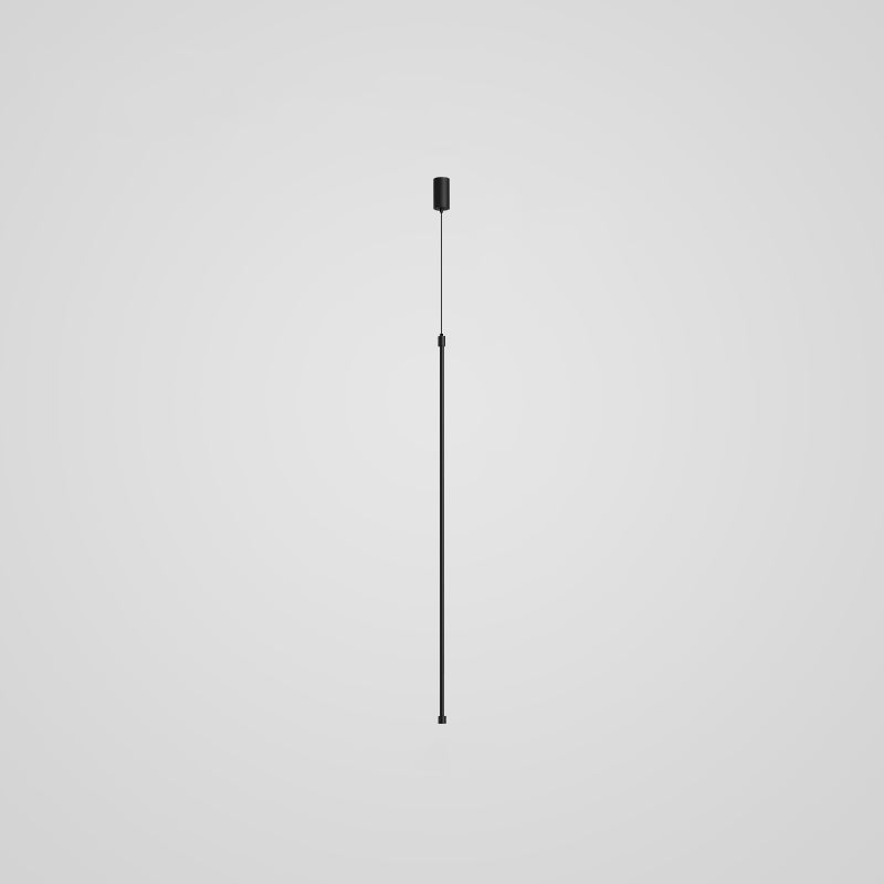 Modern Minimalist Minimalist Linear Hanging a sospensione Luci in rame Apparecchio di illuminazione sospesa