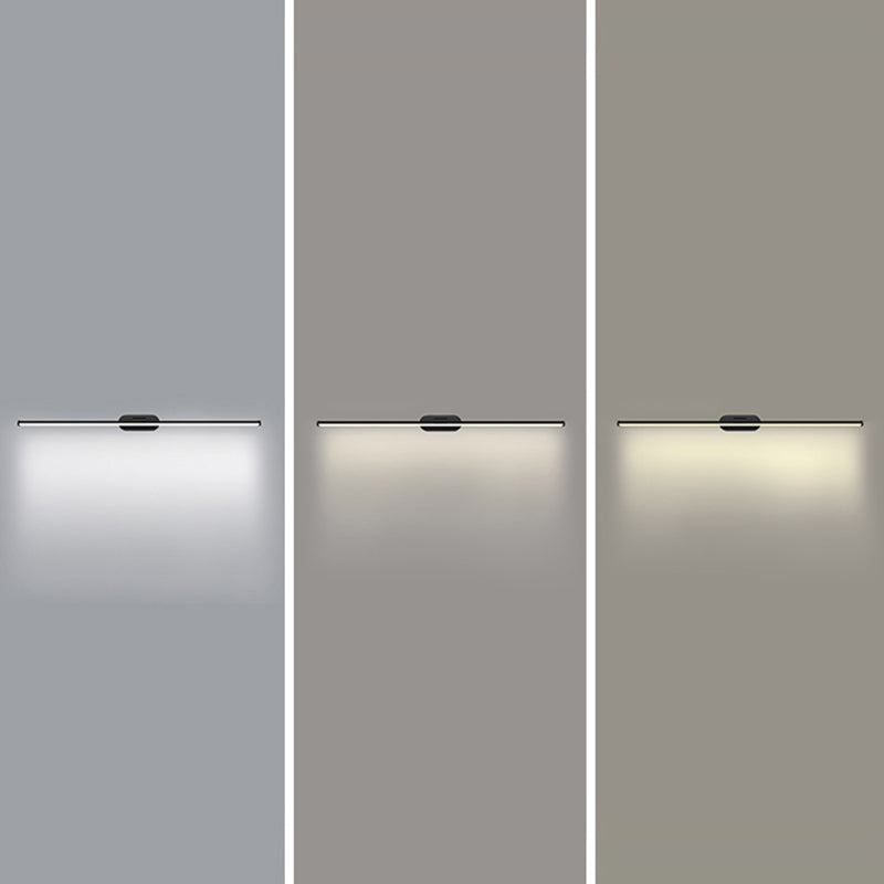 Metal Linear Wall Sconce Lighting Minimalist Style LED Wall Mounted Light Fixture