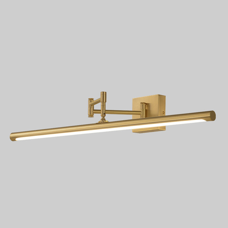 Elongated Metal Wall Mounted Vanity Lights Modern Vanity Lighting Fixtures for Bathroom