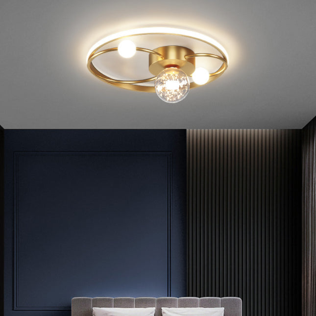 Style nordique minimalisme LED LIGNE PLAGE PLATE