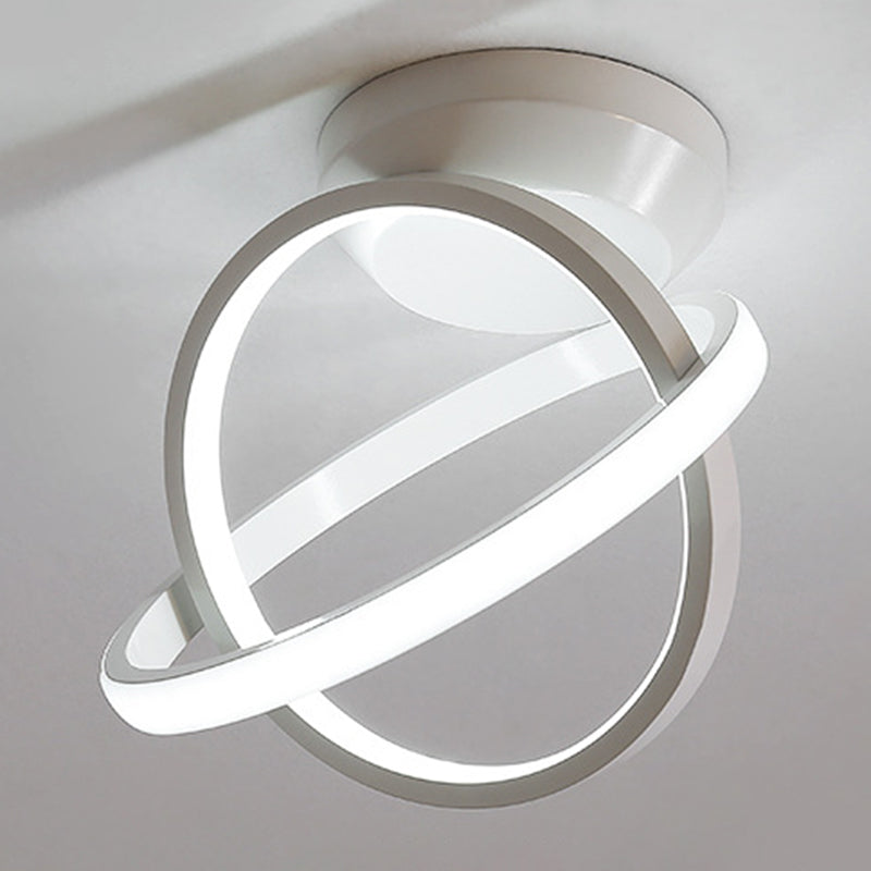 New Modern Aluminum LED Flush Light 2-Light Flush Mount Ceiling Lamp for Hallway