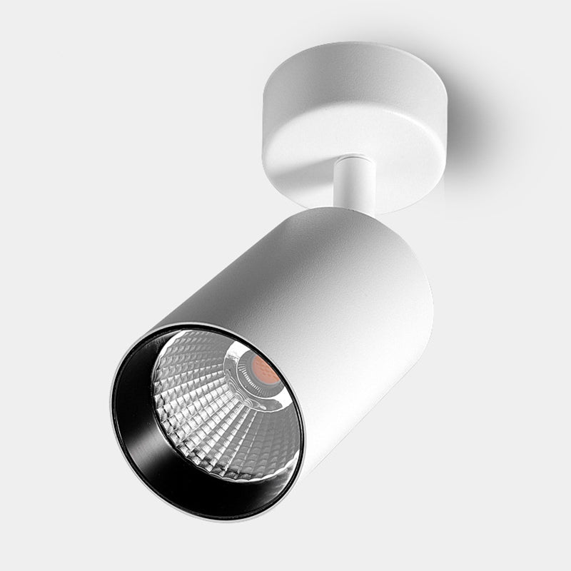 LED nordique LED Flush lampe cylindrique d'escalier du plafond Downlight avec une teinte en aluminium