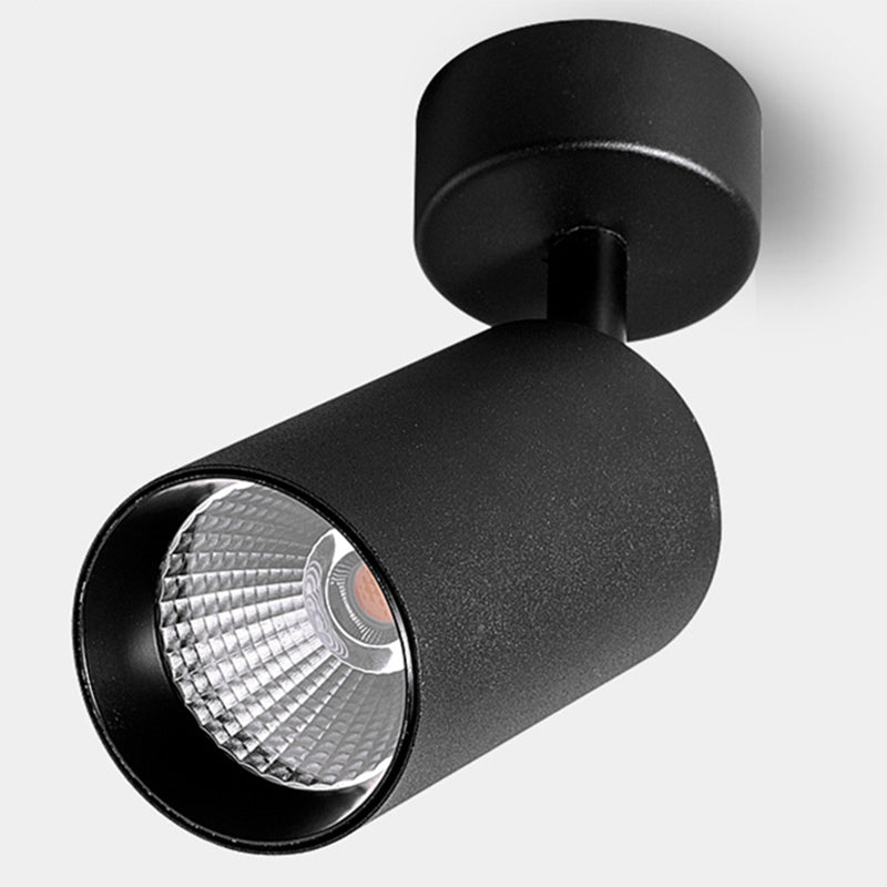 LED nordique LED Flush lampe cylindrique d'escalier du plafond Downlight avec une teinte en aluminium