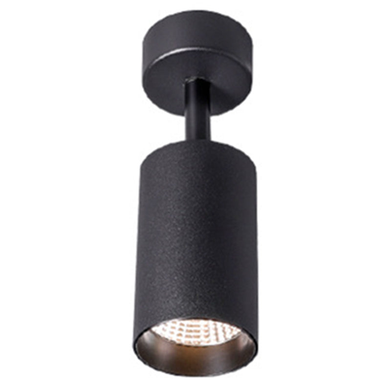 LED nordique LED Flush lampe cylindrique d'escalier du plafond Downlight avec une teinte en aluminium