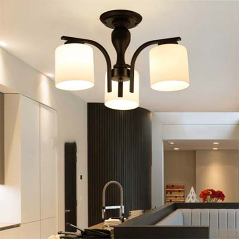 Modern Semi Flush Mount Lighting Sputnik Flush Mount Ceiling Light