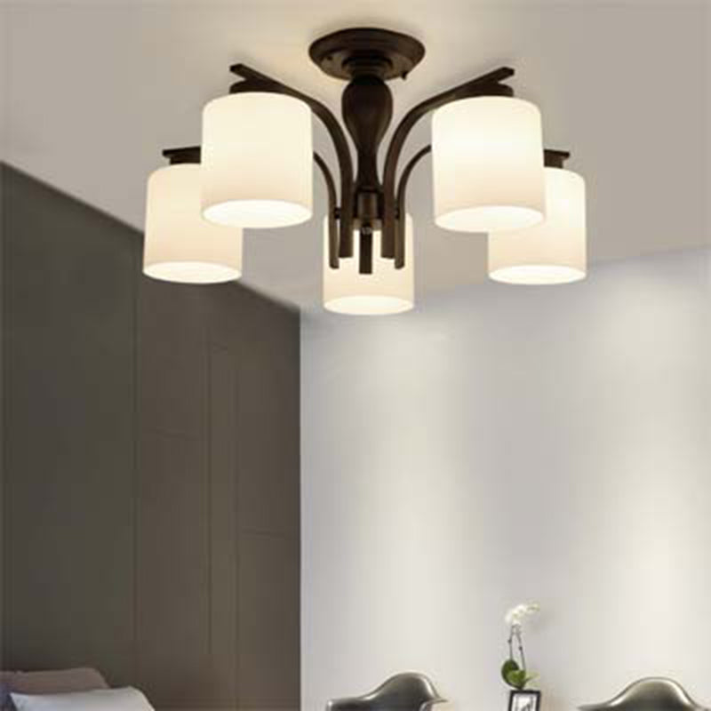 Modern Semi Flush Mount Lighting Sputnik Flush Mount Ceiling Light