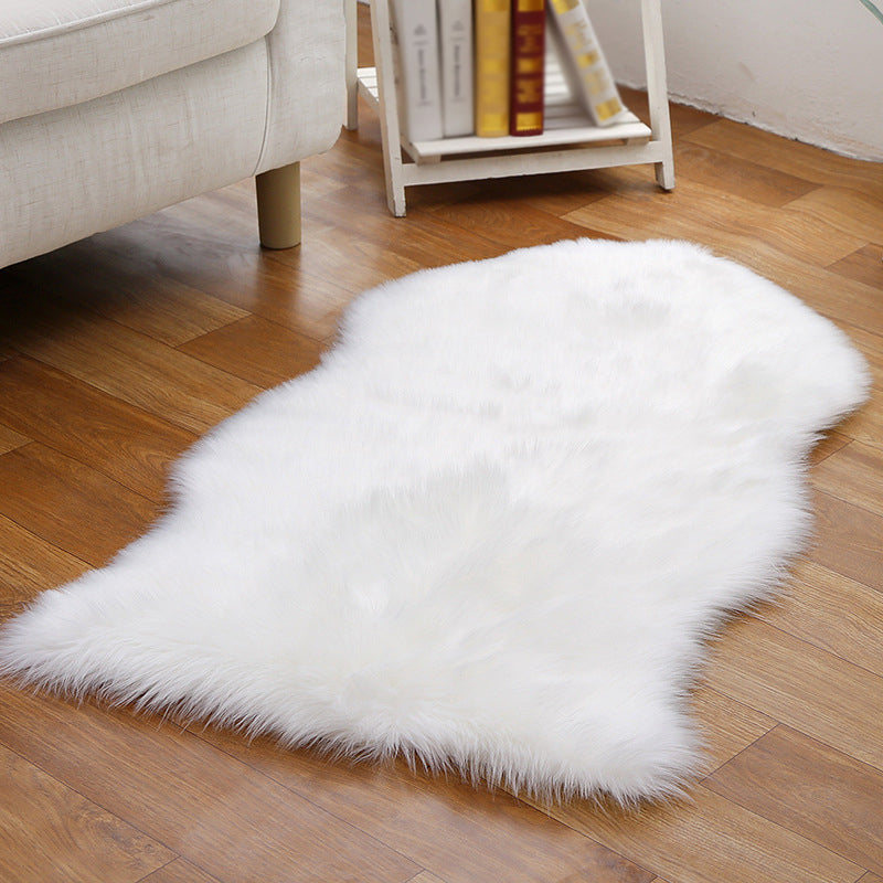 Decorative Novelty Shape Shag Rug Contemporary Comfort Indoor Rug Polypropylene Stain Resistant Area Carpet for Living Room