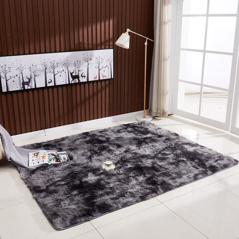 Stijlvol casual tie-dyed gebied Rug individualiteit comfort shag binnen tapijten polyester niet-slip achterste rug tapijt voor woningdecoratie