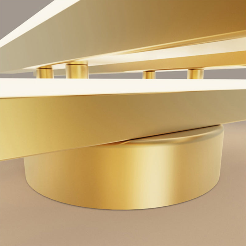 Lineair nieuwe moderne spoelmontage led metalen plafond gemonteerd licht voor woonkamer