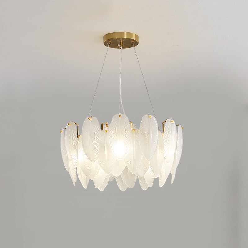 Luminaires pendants en verre en verre