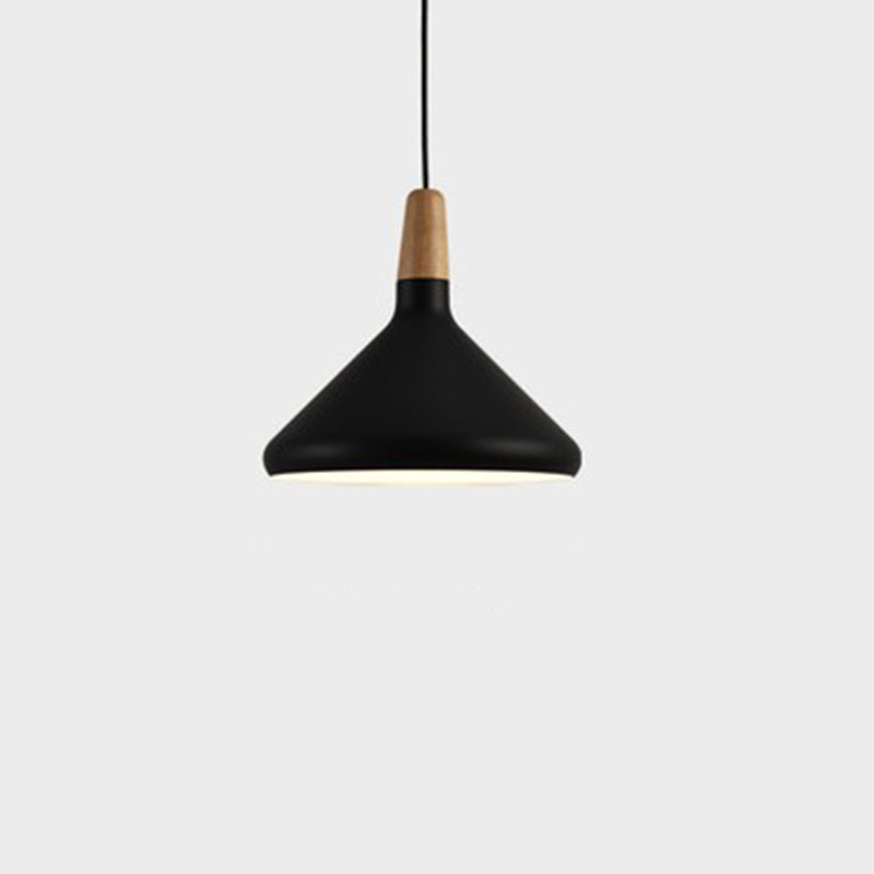 Modern Simplicity Cone Hanging Pendnant Lamp Aluminum Hanging Pendant Lights for Restaurant