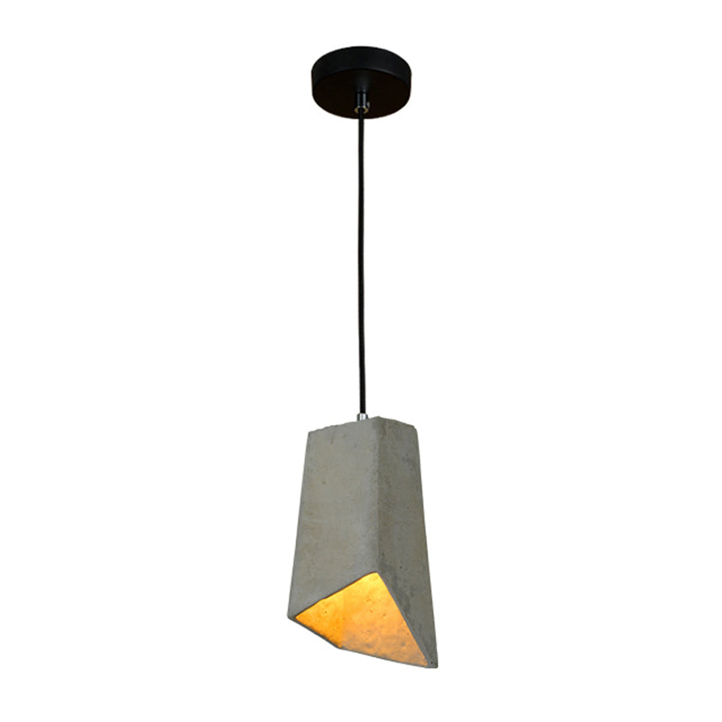 Modern Ceiling Pendant Cement Single Pendant Bar Indoor Room Light