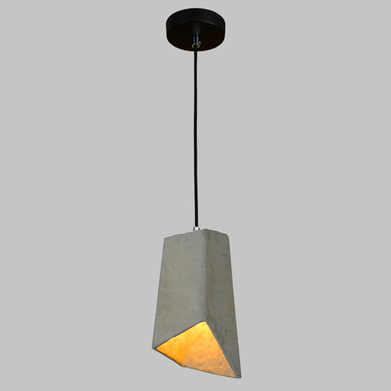 Modern Ceiling Pendant Cement Single Pendant Bar Indoor Room Light