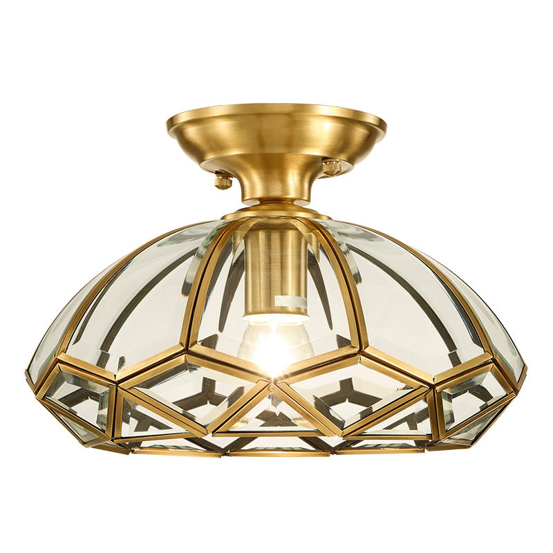 Kom spoeling mount licht helder glas traditionele spoelbevestiging spotlight voor slaapkamer