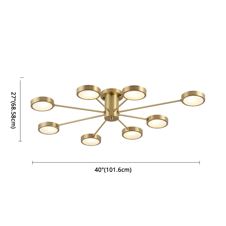 Acryl afgeronde kroonluchter lichten moderne slaapkamer woonkamer hanger verlichtingsarmaturen