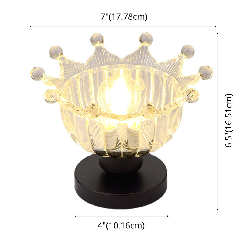 1 Light Gold Contemporain Flush Mount Flower Shade Glass Glass Plafond Lightture pour le couloir