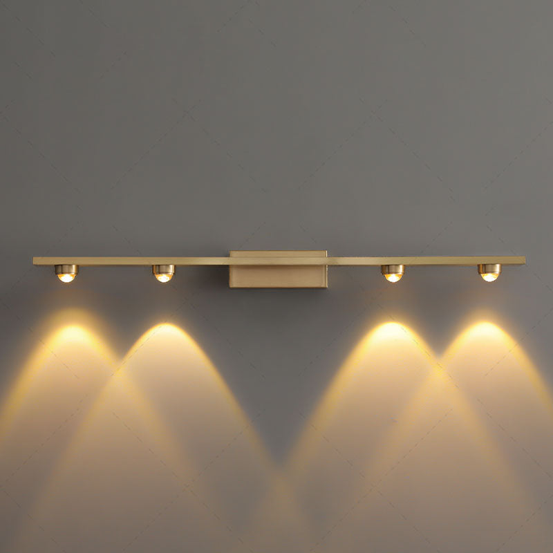 Contemporary Metal LED Wall Mounted Lighting 1-Light Wall Sconce for Living Room