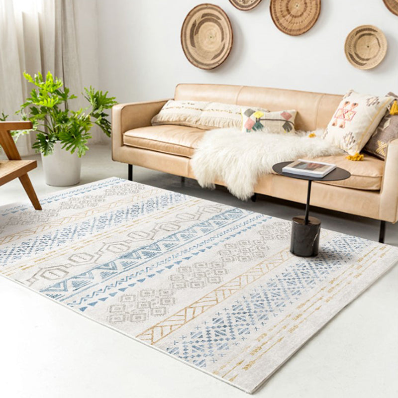 Multicolor Boheems tapijt polyester zuidwestelijke print indoor tapijtrok Easy Care Tapijt voor woningdecoratie