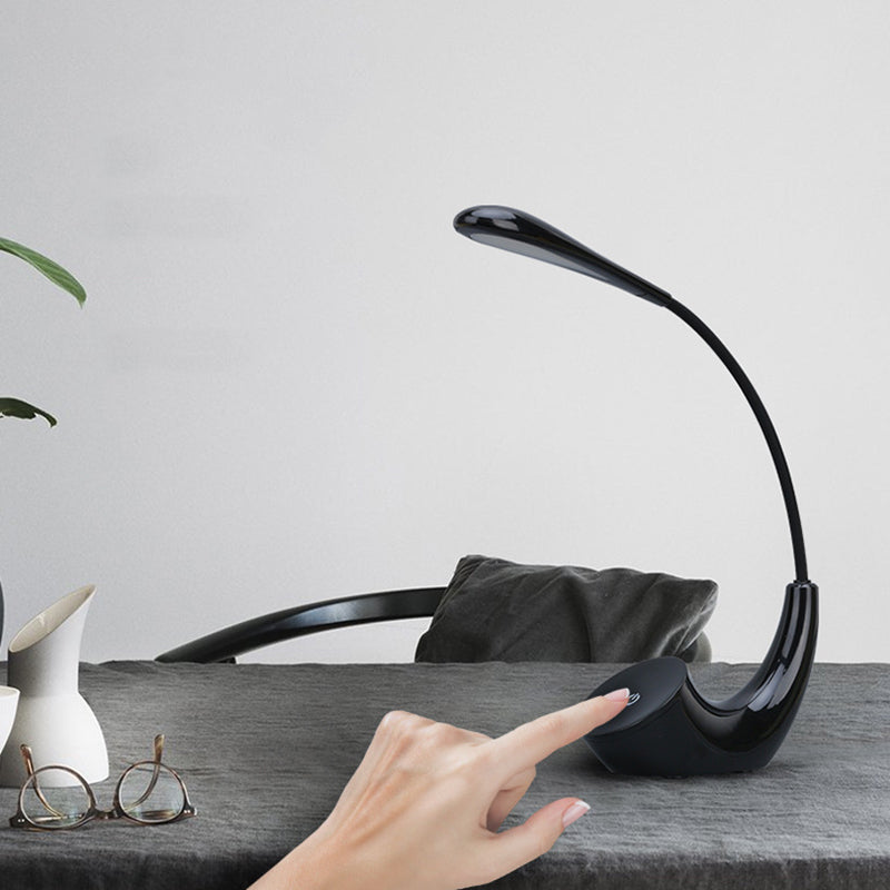 Plastic flexible ARM BRAUT LAMP MINIMALE LED DE LECTURE RECHARGÉable avec contrôle tactile