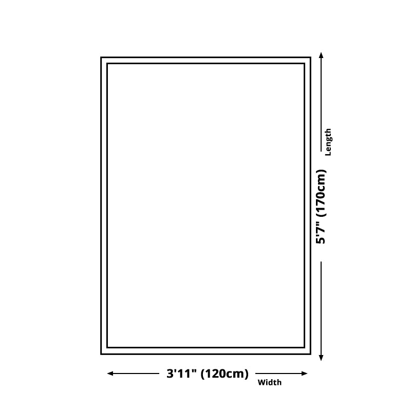 Fancy Bohemian Indoor Teppich Baumwollmischung Americana Print Area Teppich -Fransen -Teppich für die Heimdekoration