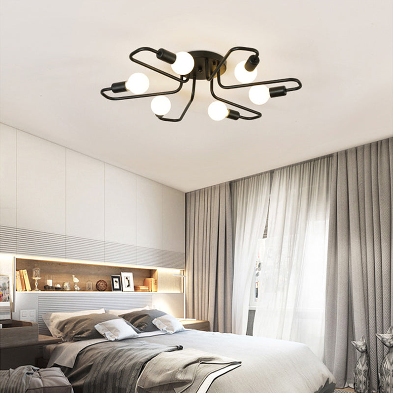 Ampoule nue Plafond de chambre