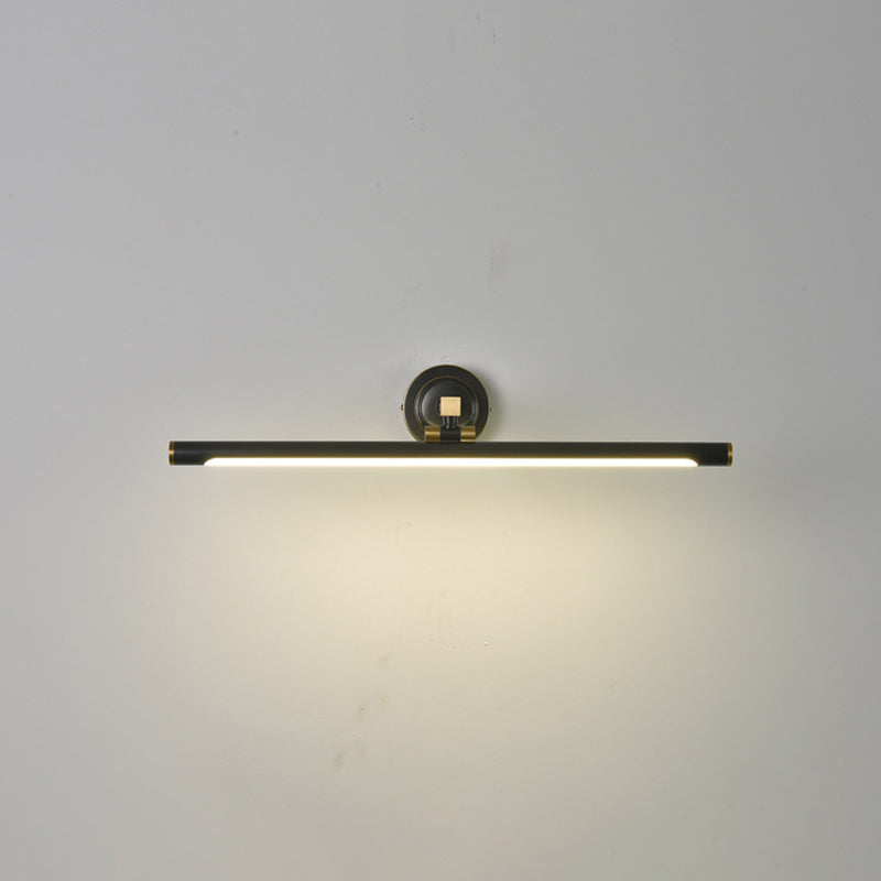 Metal Linear Wall Lamp Sconce Minimalism Sconce Light Fixture for Bathroom