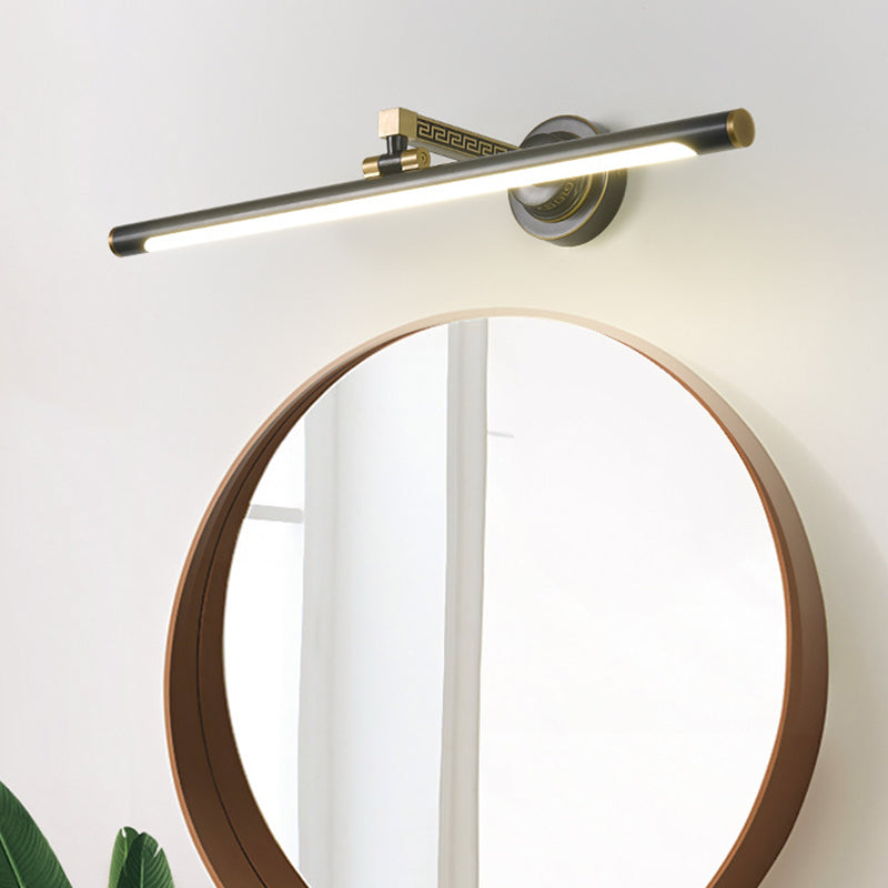 Metal Linear Wall Lamp Sconce Minimalism Sconce Light Fixture for Bathroom