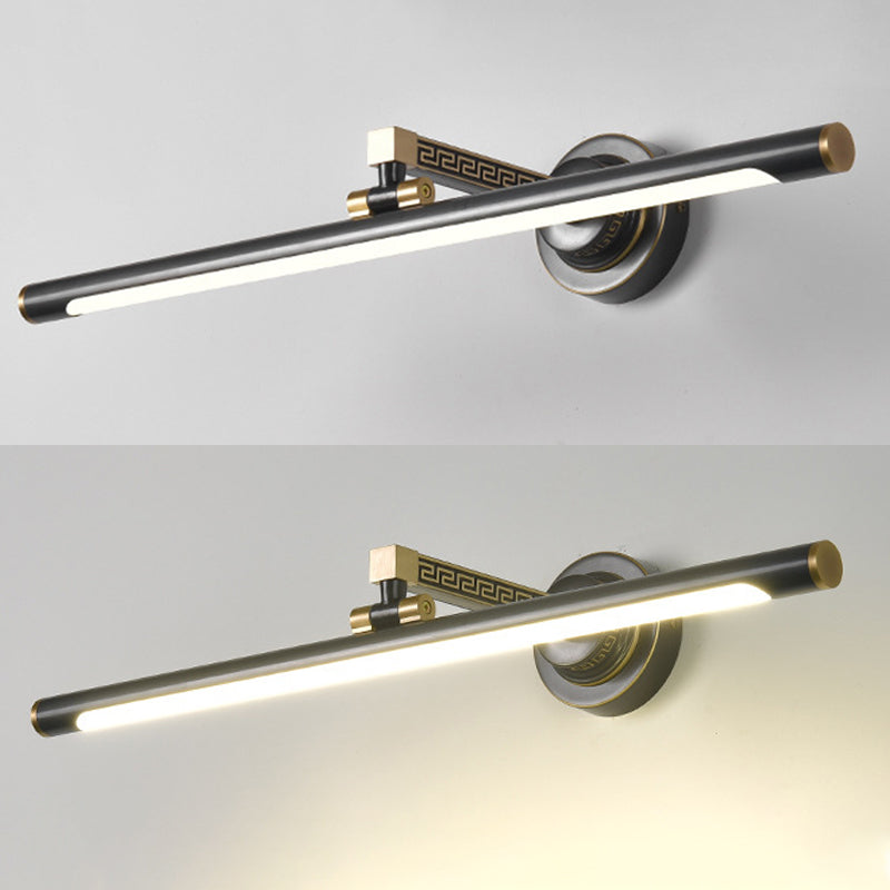 Metal Linear Wall Lamp Sconce Minimalism Sconce Light Fixture for Bathroom