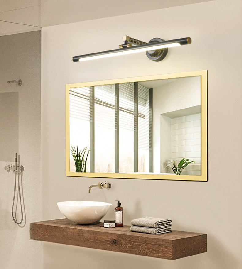 Metal Linear Wall Lamp Sconce Minimalism Sconce Light Fixture for Bathroom