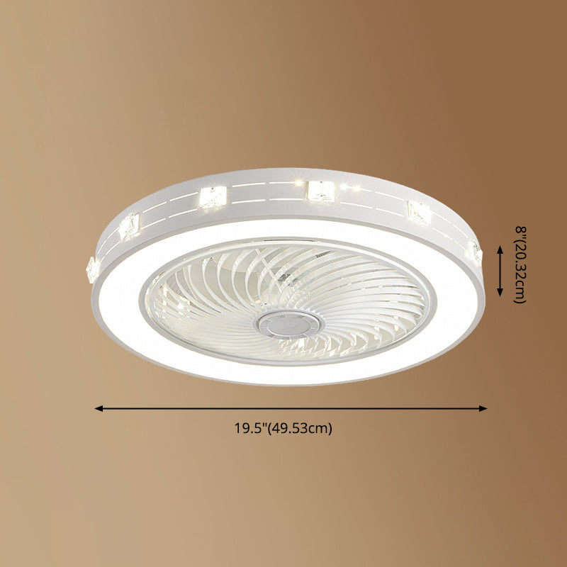 Éclairage de ventilateur de chambre