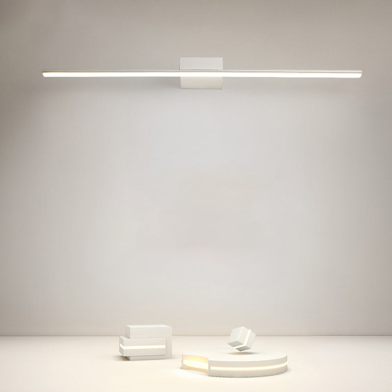 Luz de metal lineal Luz de pared Minimalismo de pared de 1 luces para baño