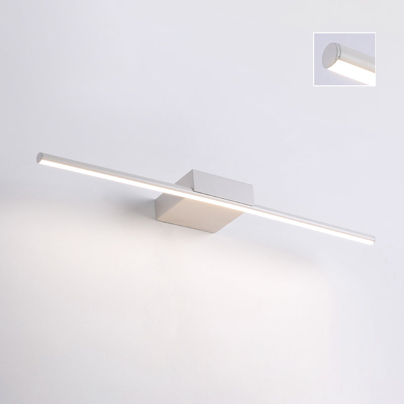 Luz de metal lineal Luz de pared Minimalismo de pared de 1 luces para baño