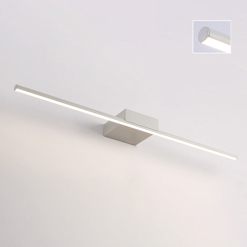 Luz de metal lineal Luz de pared Minimalismo de pared de 1 luces para baño