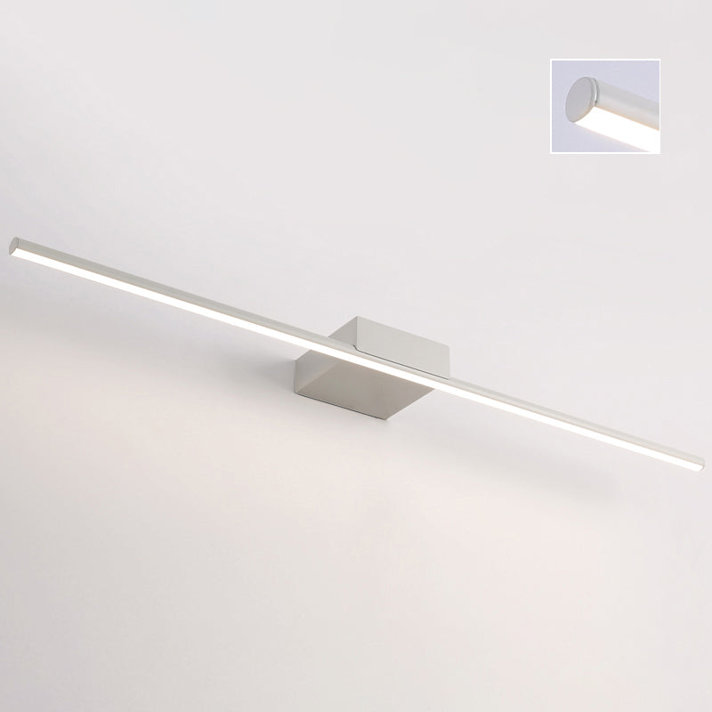 Luz de metal lineal Luz de pared Minimalismo de pared de 1 luces para baño