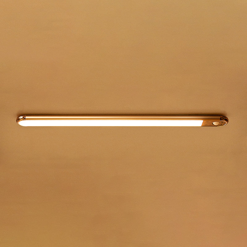 Lámpara contemporánea de luz de pared de tocador de metal de 1 luces Lámpara montada en la pared para el baño