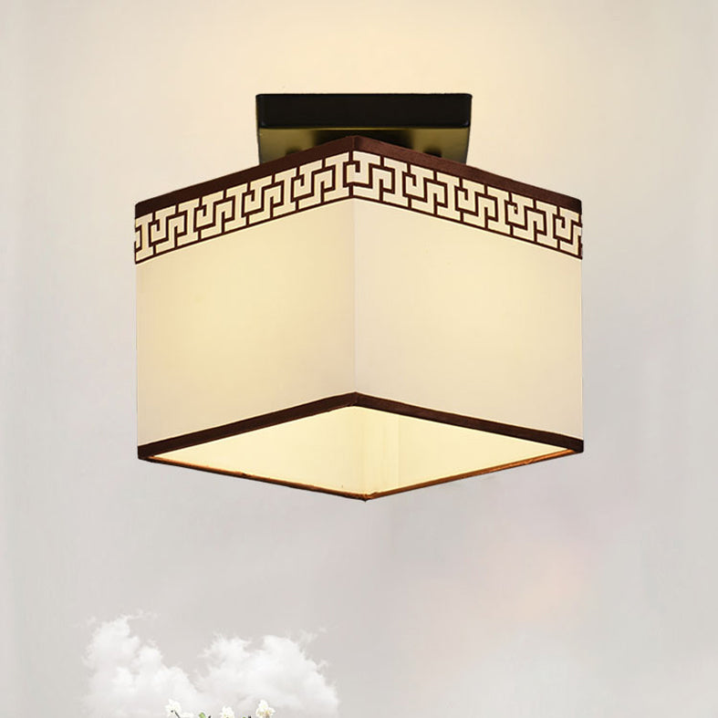 Luz de techo de montaje semi-flush Semi-Flush Tradicional Aisle Semi Flush Light