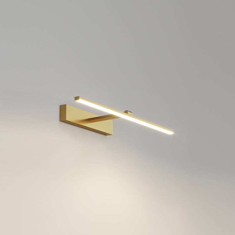 Iluminación de pared de tira de estilo minimalista Ligera de baño LED de metal LED LIGHTUR