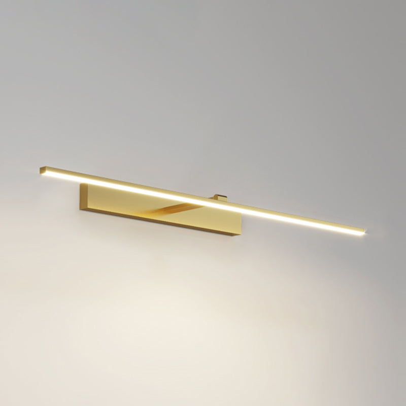 Iluminación de pared de tira de estilo minimalista Ligera de baño LED de metal LED LIGHTUR