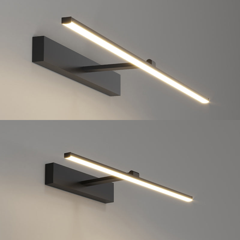 Iluminación de pared de tira de estilo minimalista Ligera de baño LED de metal LED LIGHTUR