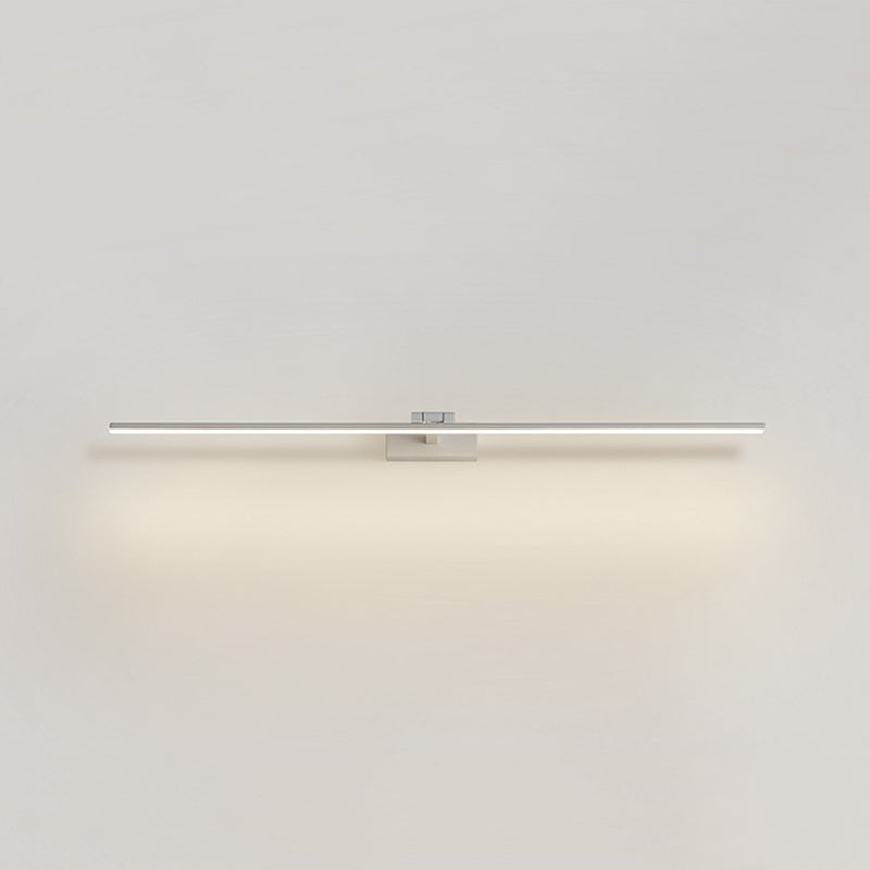 Moderne minimalistische LED -Wandleuchte Aluminium Lineare Wandlampe mit Silikonschatten