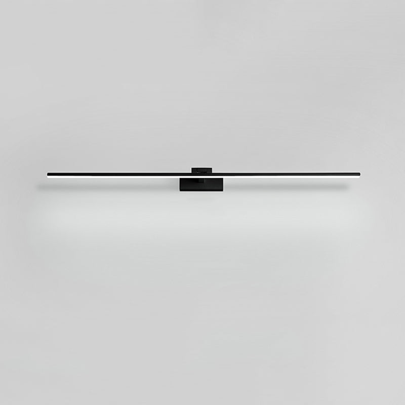 Moderne minimalistische LED -Wandleuchte Aluminium Lineare Wandlampe mit Silikonschatten