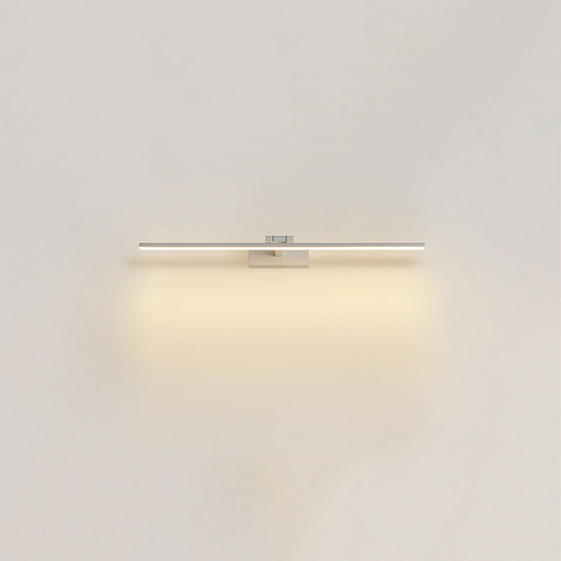 Moderne minimalistische LED -Wandleuchte Aluminium Lineare Wandlampe mit Silikonschatten