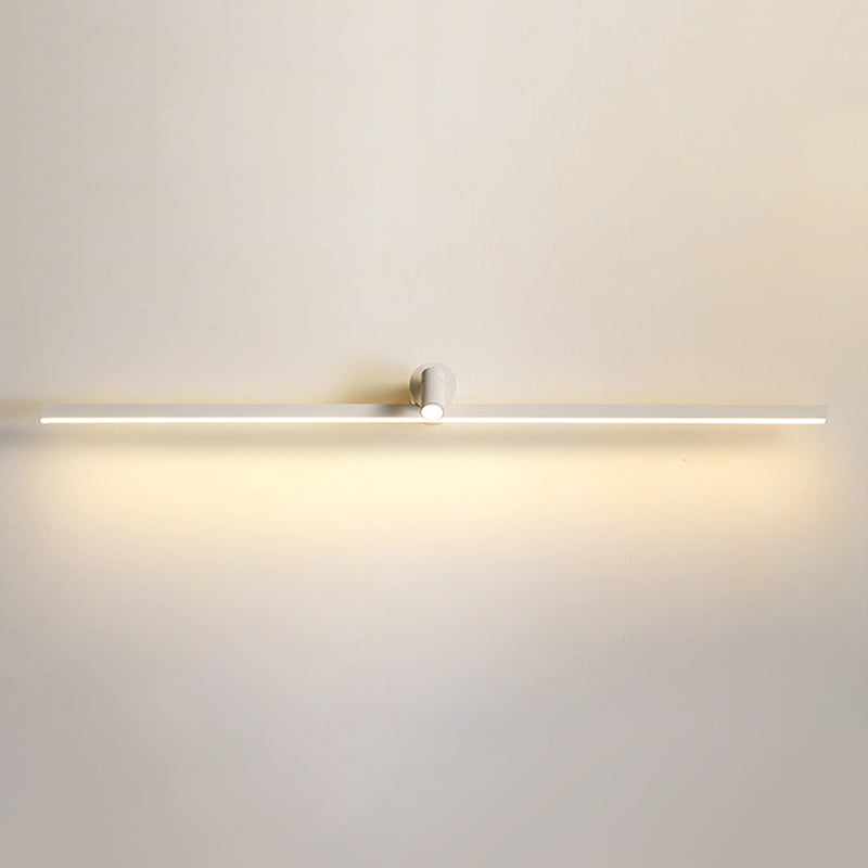 Lámpara contemporánea de luz de pared de tocador de metal de 1 luces Lámpara montada en la pared para el baño