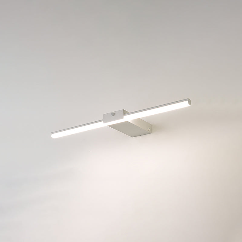 Modern Linear Vanity Sconce Lights Aluminum 1-Light Wall Lighting Fixture for Bathroom