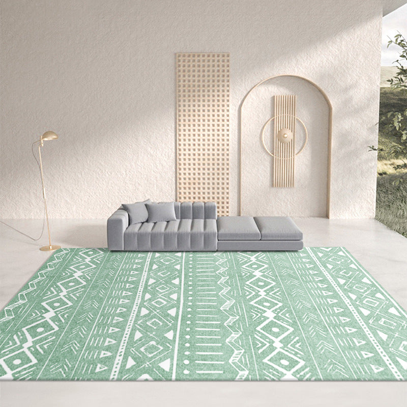 Oranje woonkamer vloerkleed bohemian americana patroon gebied tapijt polyester antislip tapijt tapijt